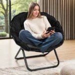 GREZONE Folding Saucer Moon Chair