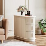 Tribesigns  3-Drawer Wooden End Table - A30