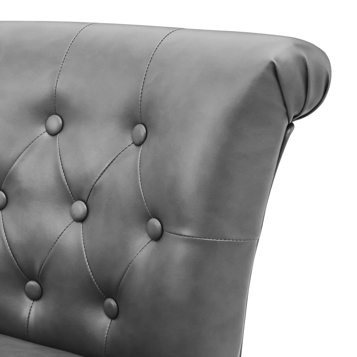 Aralis Swivel Counter Stool with Upholstered Seat and Back - E34 - Image 5
