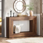 Tribesigns Farmhouse Console Table,Entryway Sofa Table with Storage - A13